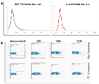 Figure 1:  Characterization of Caco-2 and HCT-116 exosomes. 