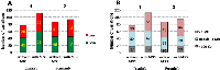 Figure 3:  Array CGH analysis of mutant clones obtained from imatinib and ponatinib experiments.  